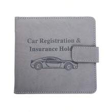 PU Leather Car Document Folder With Card Slots – Vehicle Registration And Insurance Wallet – 8 Colors Festival Graduation Teacher Appreciation Gifts Birthday Gift Mother Gifts Mothers Day Gift Holiday Essentials Graduation Gifts Cute For Women Card Wallet Travel Essential - Multicolor - View 12