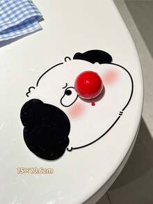 1/2pcs Cute Toilet Lid Holder, Household Toilet, Non Dirty Hand Flip Lid Holder, Toilet Collar, Handle Flip Lid Holder - Multicolor - View 5