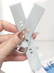 12色运动柔软花卉雕刻硅胶表带 20mm 兼容三星 Galaxy Watch 4 表带 40mm 44mm/Watch 3 41mm/Active 2 表带 40mm 44mm/Watch 4 Classic 42mm 46mm 女士智能手表表带（仅表带）