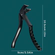 Thick Toenail Clipper For Elderly, Upgraded Oblique Head Big Toe Nail Clipper, Wide Jaw Opening, Sharp Heavy-Duty Nail Cutter With Catch Tray And Long Handle - Black - Multicolor - View 8