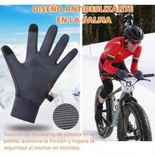 Guantes para , Guantes Termicos de Invierno para Pantalla Tctil, Guantes Nieve Impermeables para Hombres y Mujeres, para Manejar, Ciclismo, Moto, Correr, Senderismo y Esqu - inicial - Ver 3