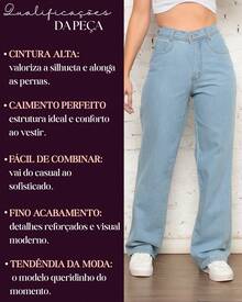 Women Jeans - 淺色水洗藍 - 查看 5