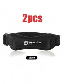 轻便透气护膝 - 适合跑步、篮球、跳绳 - 灰色/红色/黑色，瑜伽配件，时尚设计，可调节绑带，返校季、生日礼物、圣诞节、斋月、情人节礼物 - 彩色 - 查看 13