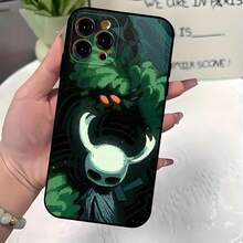 1pc Funda de teléfono de moda y  de Tokyo adecuada para iPhone 16Pro Max 15Pro/ 14Pro/ 13Pro/ 12Pro/ 12/ 11/ 11promax, material TPU, impresión de graffiti, funda protectora compacta anti-caída y anti-arañazos, cubierta antiarañazos, serie Silksong, a la moda - Mezcla de colores - Ver 3