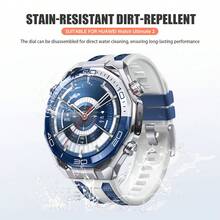 双色硅胶表带，兼容华为 Watch Ultimate 2，透气柔软，22mm 表带，兼容华为 Watch GT6、GT5、GT4，46mm - 22mm - 查看 6