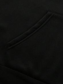 Men's Crewneck Sweatshirt And Sweatpants Set, Featuring Disney Cars Lettering And McQueen 95 Prints. A Comfortable Two-Piece Set Of Men's Hoodie And Sweatpants, Perfect As A Gift For Men. - màu đen - Xem 3