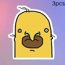 1pc/3pcs Big Lez Show Choomah Vehicle Decal Vinyl Decals For Cars, Trucks, Bags - Durable, Easy To Apply, Perfect For Halloween, Halloween Stickers, Truck Decals, Playful Design, Easyapply Decals - Multicolor - View 11