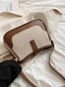 Nueva bolso cruzado y pequeño y estilo retro para dama, adecuado para uso diario de mujeres, bolso de hombro, bolso inspirado en el estilo retro para mujer - Marrón - Ver 5