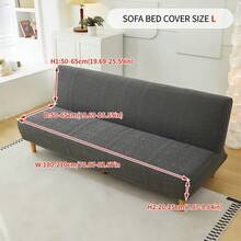 1 件几何对称沙发床罩，高弹力提花面料，易于安装，多种尺寸适合，适合所有季节和节假日，防宠物刮擦，可折叠沙发床罩，用于家居装饰
