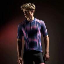 RAUDAX 男女通用超轻紧身短袖骑行服，透气山地车运动服，2026 夏季款