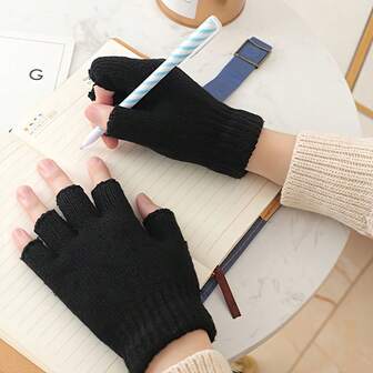 Guanti sottili e caldi da donna per guida, ciclismo, adatti per primavera, autunno e inverno, carini e con fodera in pile spessa