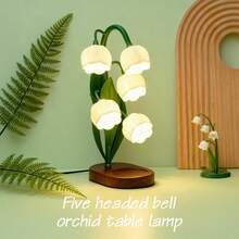 1pc Elegant USB Powered Decorative Lamp, Equipped With G4 Low Voltage LED Light Source, Suitable For Night Light, Table Lamp, Living Room Lamp, Bedside Lamp, Bedroom Lamp, Home Decor Lighting - A-Green - View 1