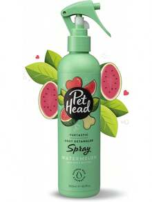 Pet Head Furtastic Spray de Aseo para Perros de Pelaje Largo y Rizado 10.1fl oz – Aroma de Sandía. Champú Seco Desenredante con Ingredientes Naturales y Veganos. Fórmula Suave para Perros y Cachorros - 1 - Ver 1
