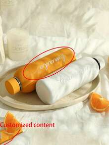 1pc 500ml Customized Stainless Steel Water Bottle With Lid, Metal Cup, Fitness Water Bottle, Straight Coffee Mug, Car Cup, Personalized Insulated Tumbler, Customized Birthday Gift, Groomsman Gift, Father's Gift, Bridesmaid Gift, Mother's Day Gift, Elegant - Multicolor - View 2