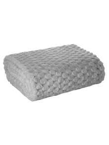 Eine warme, dicke, bequeme und stilvolle Fleecedecke in Schildkrötenpanzeroptik, eine blau-karierte Decke, eine Korallenfleecedecke, eine Flanelldecke, eine weiche und warme Bettdecke, eine flauschige Decke, eine Kuscheldecke – eine weiche Wolldecke, die als Sofadecke, Wohnzimmerdecke, Sofadecke, Bettdecke und Sesseldecke verwendet werden kann – flauschig und weich, geeignet für die Wohnung. - Hellgrau - Übersicht 5