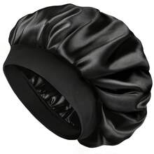 Mũ ngủ chăm sóc tóc unisex chất lượng cao 2025, mũ tóc satin – Phù hợp với 12 loại tóc (xoăn/dài/ngắn) – Mang lại sự thoải mái suốt đêm, bảo vệ tóc và ôm sát hình dạng đầu; sự lựa chọn hoàn hảo cho việc chăm sóc tóc ban đêm.,Dụng cụ làm tóc,Đồ dùng làm tóc,Đồ dùng du lịch thiết yếu,Thợ cắt tóc,Nhà tạo mẫu tóc,Phụ kiện thợ cắt tóc,Ngày lễ tình nhân,Đồ dùng làm tóc,Nhà tạo mẫu tóc,Tiệm cắt tóc,Salon,Đồ dùng du lịch thiết yếu,Sản phẩm chăm sóc tóc,Tiệm cắt tóc,Quà tặng Valentine,Đồ dùng du lịch thiết yếu cho phụ nữ,Dụng cụ tạo mẫu tóc - màu đen - Xem 5