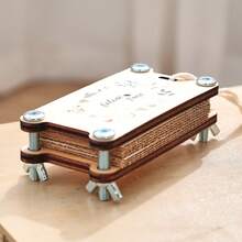 Dụng cụ ép hoa và cây bằng gỗ cho trẻ em, công cụ tạo mẫu vật tự nhiên, đồ chơi rèn luyện phối hợp tay mắt và kỹ năng vận động tinh cho bé, đồ chơi tự làm ép hoa, đồ chơi giáo dục sớm phát triển nhận thức cho gia đình và hoạt động ngoài trời. - Nhiều màu - Xem 10