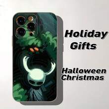 1pc Funda de teléfono de moda y  de Tokyo adecuada para iPhone 16Pro Max 15Pro/ 14Pro/ 13Pro/ 12Pro/ 12/ 11/ 11promax, material TPU, impresión de graffiti, funda protectora compacta anti-caída y anti-arañazos, cubierta antiarañazos, serie Silksong, a la moda - Mezcla de colores - Ver 7