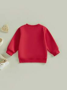 Baby Girls Sweatshirts - Red - View 7