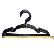 10/20/30pcs 11.4in/29cm Sturdy Plastic Hangers - Non-Slip, (White, Black, Blue, Pink, Green, Grey) With Grooved Shoulders For Firm Grip - Great For Home Closet, Dorm And Wardrobe Organization