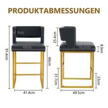 Living Room Chairs - Black - View 2