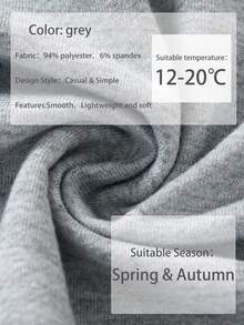 Tween Girls Cute Style Alphabet Heart Pattern Round Neck Long Sleeve Sweater Pullover Autumn Winter Style Winter Clothes For Girls - Grey - View 4