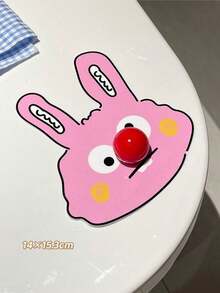 1/2pcs Cute Toilet Lid Holder, Household Toilet, Non Dirty Hand Flip Lid Holder, Toilet Collar, Handle Flip Lid Holder - Multicolor - View 12