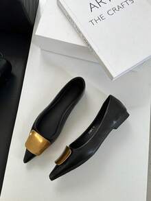 Women Flats - Black - View 7