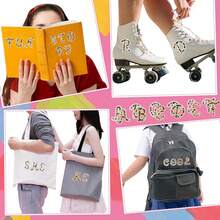 26pcs Leopard Print Letter Embroidery , Ironed Or Sewn, Leopard Print Letter Patch Stickers, DIY Jeans, Jackets, Backpacks, Baseball Caps, Mother's Day Gifts, Christmas Gifts, Easter Gifts - Multicolor - View 10