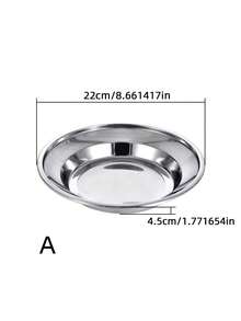1pc Stainless Steel Mesh Sieve Strainer, Round Flour Sifter, Baking Powder Dispenser, Kitchen Colander, Rice Washer