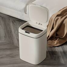 LOVEWE 1PC 12L Smart Motion Sensor Trash Can - Touchless Auto Open/Close Odor-Proof Quiet Bin For Kitchen/Bathroom/Office (Battery Not Included) - 12 lít/3,2 gallon - Xem 9