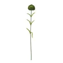 Claveles verdes falsos, flores artificiales de claveles verdes para decoración del hogar y bodas. - Verde Oliva - Ver 6