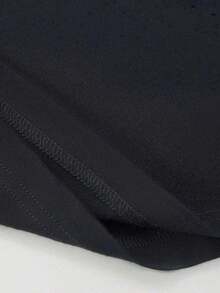 Camiseta de hombre, cuello redondo, manga corta, estampado calavera rosa bicolor, diseño llamativo moderno viral, perfecta para citas casuales, salidas con amigos, streetwear vibrante, moda urbana top,  de color rosa masculino, regalo para hombre joven trendy, adulto, camiseta informal, ropa de verano, bicolor, calavera cute,ropa de hombre,parejas,envio nacional,regalo para hombre,oversize hombre. - Negro - Ver 4