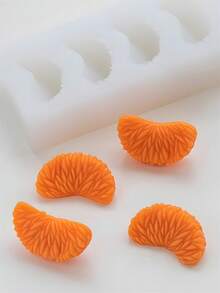 Khuôn nến silicon hình lát cam 3D tự làm Khuôn xà phòng thạch cao hương liệu thủ công Khuôn trái cây thực phẩm mô phỏng Khuôn thạch cao thủ công Dụng cụ trang trí bằng nhựa Khuôn trang trí nhà - trắng - Xem 6