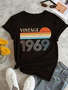 Camisetas femininas - Preto - Ver 2