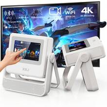 XBJ Mini Smart Projector With WiFi & Bluetooth - A5Pro 4K Movie Projector, 800LM Home Theater | Auto Keystone & Focus, USB & Multiple Video Ports For TV Stick, Laptop, Smartphone | Portable Outdoor Projector For Bedroom, Backyard, Camping & Travel | Ultimate Christmas & Holiday Gift (HD 1080P Supported) - Xem 10
