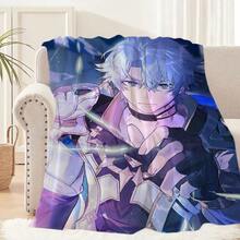 Honkai Star Rail Phainon Flannel Throw Blanket For Sofa Bed Travel Hiking Picnic  Perfect Birthday Gift - P5 - View 3