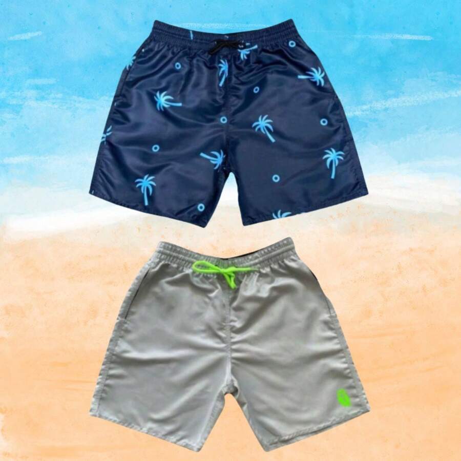 Men Shorts - Grey - View 1