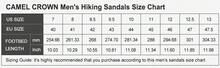 CAMEL CROWN Men's Waterproof Hiking Sandals, Closed-Toe Water Sandals, Sports Sandals, Summer Sandals, Beach Sandals, Outdoor Casual Shoes - Dark Blue - View 7