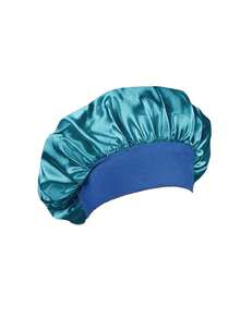 Satin-Lined Sleep Cap, Mulberry Silk Sleep Cap, Luxurious Satin Silk Sleep Cap - Adjustable Drawstring, Comfortable Fit, Satin-Lined Hair Protection, Suitable For Natural Curly Hair, Applicable For Makeup, Cooking, Sleeping, Salon Towels, Hotel Spa, Home Goods, Towels, Skincare - Multicolor - View 38