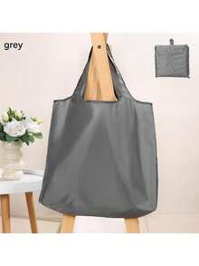 1PC Drawstring Fashion Supermarket Shopping Bag Foldable Reusable Waterproof Travel Bag,Portable Lightweight Tote Bag, Large Capacity Lightweight & Durable Tote Bag For Travel, Gym, And Grocery Shopping, Gift For Women, For Shopping And Go Out, Home Supplies - Multicolor - View 12