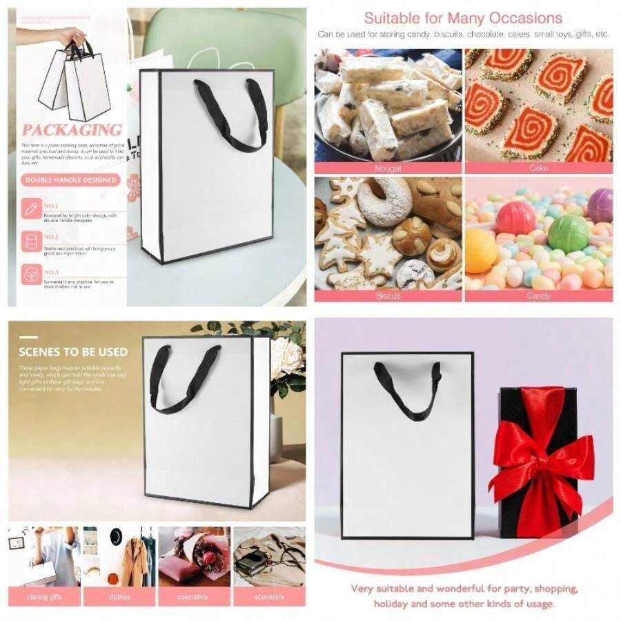 Food Packaging Paper - White (10 Pieces) - View 1