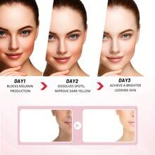 3 Dias Crema Aclarante Blanqueadora Corporal y Facial - Blanco - Ver 3