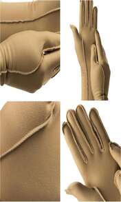 Isotoner Women &Amp; Men Arthritis Compression Rheumatoid Pain Relief Gloves For Joint Support With Open_Full Finger Design - ColorH - 查看 4