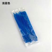 100pcs Colorful Cable Ties, Multi-Color, High Tensile Strength, Self-Locking Plastic Cable Ties, Suitable For Outdoor Gardening And Indoor Use, Home Decoration, Tarpaulin And Fastening - 2*100mm - View 10