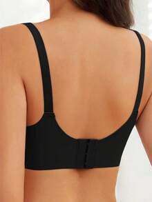 2件装孕妇及产后哺乳文胸，无钢圈提拉前开式防下垂文胸 - 彩色 - 查看 5