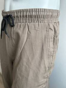 Men's Casual Military Tactical Pants - Multiple Pockets For Work And Sport - 煙灰色 - 查看 4