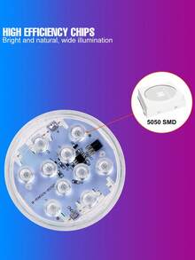 CanLing RGB Submersible Light LED Underwater With 15Colors Remote Colorful Changing IP68 Waterproof Outdoor Swimming Pool Party Atmosphere Lamp 3Flashing Modes Aquarium Fish Tank Pond Multicolor Night Lights Battery Powered Water Vat Hot Spring Yard Garden Park Fountain Landscape Mood Lamps Smart Carnival Music Festival Christmas Hallowee Party Birthday Novelty Creative Decoration Lighting