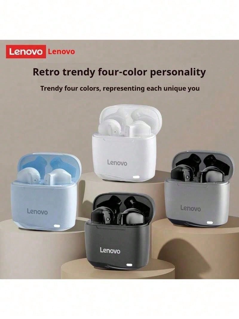 Lenovo TC3302 Black True Wireless Bluetooth Headset, Semi-In-Ear Comfortable, Bluetooth 5.3 Gaming, Sports, and Music Headphones, Compatible with Apple, Huawei, and Xiaomi Phones Chinese packaging - 深灰色 - 查看 1