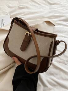 Nueva bolso cruzado y pequeño y estilo retro para dama, adecuado para uso diario de mujeres, bolso de hombro, bolso inspirado en el estilo retro para mujer - Marrón - Ver 11